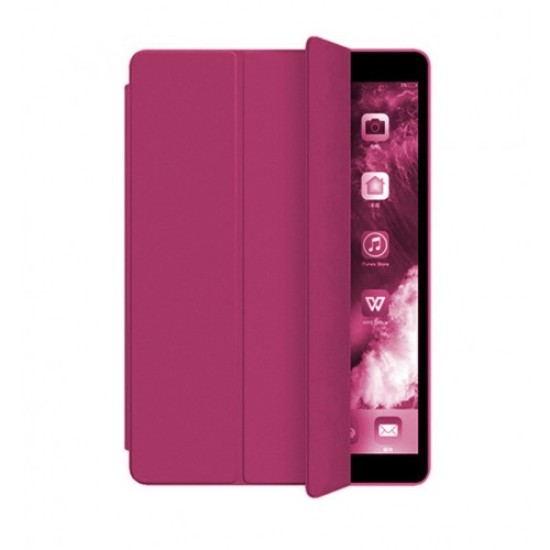 Smart Sleeve Book Case priekš Apple iPad 10.2 (2019 / 2020 / 2021) - Rozā - sāniski atverams maciņš ar stendu