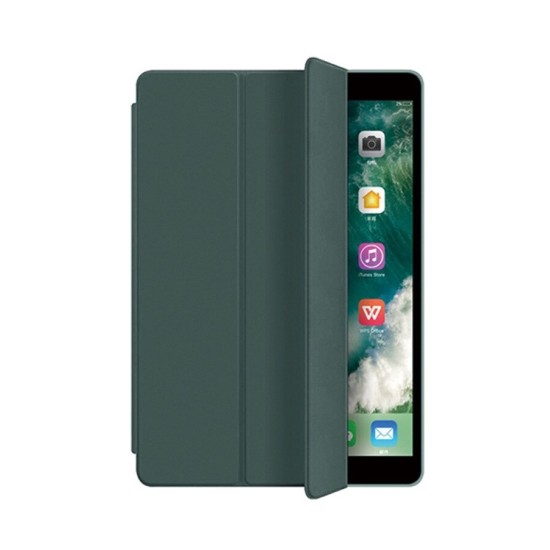Smart Sleeve Book Case priekš Apple iPad 10.2 (2019 / 2020 / 2021) - Zaļš - sāniski atverams maciņš ar stendu
