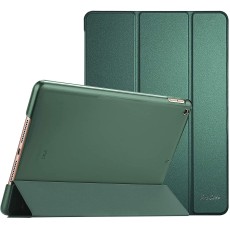 Smart Soft Book Case priekš Apple iPad 10.2 (2019 / 2020 / 2021) - Zaļš - sāniski atverams maciņš ar stendu