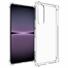 Flexible TPU Back Case priekš Sony Xperia 1 V - Caurspīdīgs - silikona aizmugures apvalks / bampers-vāciņš