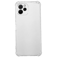 Shockproof TPU Back Case priekš Honor X6 / X8 5G / Honor 70 Lite - Caurspīdīgs - silikona aizmugures apvalks / bampers-vāciņš