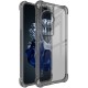 Imak Anti-Shock TPU Back Case priekš Huawei Honor Magic4 Lite - Caurspīdīgs / Melns - triecienizturīgs silikona aizmugures apvalks / bampers-vāciņš