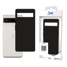 3MK Matt Case priekš Google Pixel 8 - Melns - matēts silikona aizmugures apvalks / bampers-vāciņš