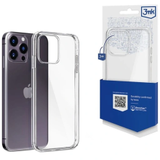 3MK Clear Case priekš Apple iPhone 15 Pro Max - Caurspīdīgs - silikona aizmugures apvalks / bampers-vāciņš