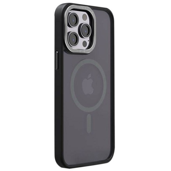 X-One Dropguard (MagSafe compatible) Magnetic Air Case priekš Apple iPhone 15 Pro - Melns - silikona aizmugures apvalks / bampers-vāciņš