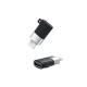 XO (NB149-D) USB Type-C to Lightning Converter Adapter - Melns - adapteris