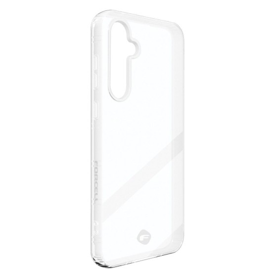 Forcell F-Protect Long Lasting Back Case priekš Samsung Galaxy A35 5G A356 - Caurspīdīgs - triecienizturīgs silikona-plastikāta aizmugures apvalks / bampers-vāciņš