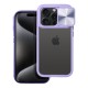 Slider Back Case priekš Samsung Galaxy A35 5G A356 - Violets - silikona aizmugures apvalks / bampers ar kameras aizsargmehānismu