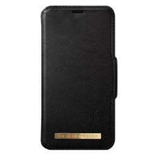 iDeal of Sweden Fashion Wallet Case priekš Samsung Galaxy S10e / S10e EE G970 - Black - mākslīgās ādas sāniski atverams maciņš ar bamperu uz magnēta