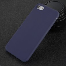 Matt TPU Back Case priekš Honor X6a - Tumši Zils - matēts silikona aizmugures apvalks / bampers