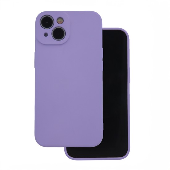 OEM Silicone Back Case (Microfiber Soft Touch) priekš Samsung Galaxy A05s A057G - Violets - matēts silikona aizmugures apvalks / bampers-vāciņš