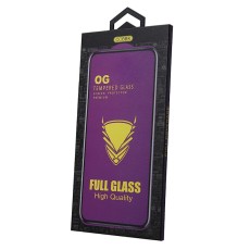 OG Premium Tempered Glass screen protector priekš Xiaomi Redmi Note 13 Pro 4G / Note 13 5G - Melns - Ekrāna Aizsargstikls / Bruņota Stikla Aizsargplēve