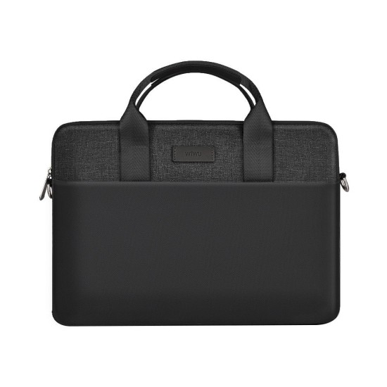 WIWU Waterproof Minimalist Laptop Bag Use for 14-inch - Melna - Computer Laptop / Notebook Bag / Datorsoma