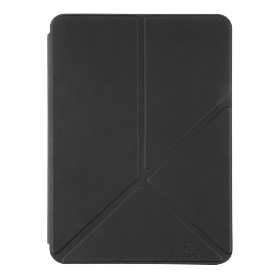 Tactical Nighthawk Book Case priekš Apple iPad 10.9 (2022) - Melns - sāniski atverams maciņš ar stendu