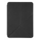 Tactical Nighthawk Book Case priekš Apple iPad 10.9 (2022) - Melns - sāniski atverams maciņš ar stendu