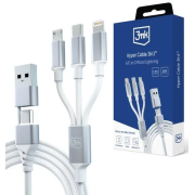 3MK 3in1 Hyper Cable 15W USB