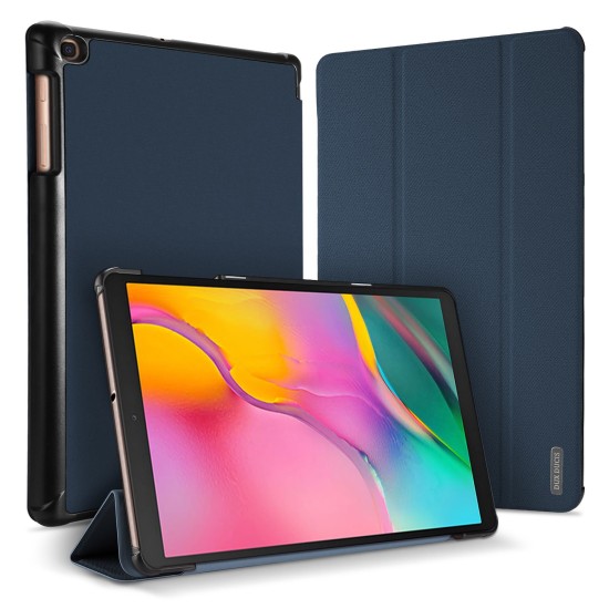 Dux Ducis Domo series priekš Lenovo Tab M8 (4th Gen) TB-300 - Tumši Zils - sāniski atverams maciņš ar magnētu un stendu