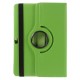 Litchi Skin Leather Case with 360 Degree Rotating Stand for Huawei MediaPad M2 10 (M2-A01W / M2-A01L) 10.1-inch - Green - sāniski atverams maciņš ar stendu (ādas maks, grāmatiņa, leather book wallet case cover stand)
