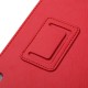 Universal Leather Case Stand Cover for 7.9 Inch Tablet PC - Melns - universāls sāniski atverams maks planšetdatoriem ar stendu (ādas grāmatiņa, leather book wallet case cover stand)