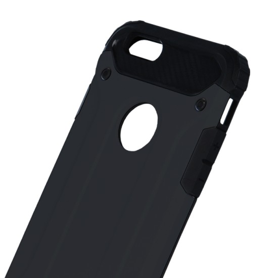 GreenGo Defender II Case priekš Xiaomi Redmi Note 4 / Note 4X - Melns - triecienizturīgs silikona aizmugures apvalks (bampers, vāciņš, slim TPU silicone case shell cover, bumper)
