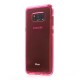 RoarKorea Bright Clear series TPU Bumper Hard PC Back Case priekš Samsung Galaxy S8 Plus G955 - Rozā - silikona aizmugures apvalks (bampers, vāciņš, slim silicone cover)