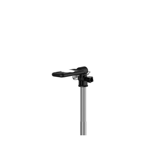 Devia 360 Audio cable Selfie Stick statīvs - Melns - Selfie monopod Teleskopisks Universāla stiprinājuma statīvs