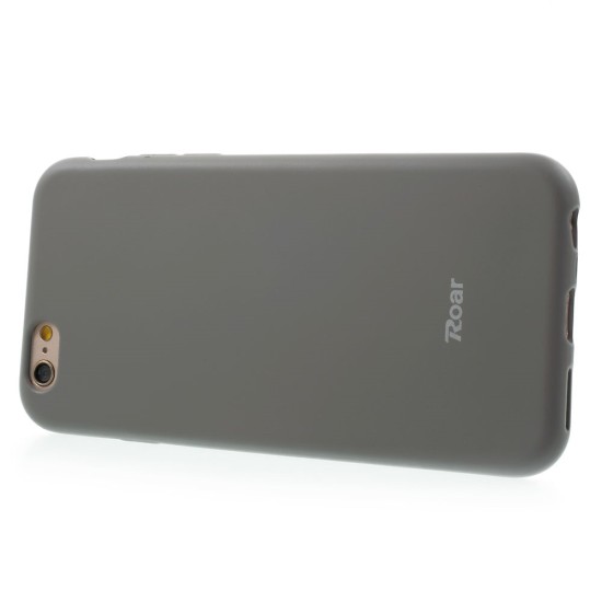 RoarKorea All Day Colorful Jelly Case priekš Nokia 5 - Pelēks - matēts silikona apvalks (bampers, vāciņš, slim TPU silicone cover shell, bumper)