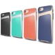 USAMS Knight Series PC TPU Electroplated Case priekš Apple iPhone 7 / 8 / SE2 (2020) / SE3 (2022) - Oranžā - silikona ar plastikas rāmi aizmugures apvalks / bampers-vāciņš