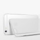 Cafele Ultra Thin 0.4mm Matte Case priekš Apple iPhone 6 / 6S - Balts - matēts plastikas aizmugures apvalks (bampers, vāciņš, slim silicone cover shell, bumper)