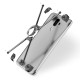 Oatsbasf O-Ring Series Aviation Aluminum Alloy Case priekš Huawei Mate 9 - Melns - alumīnija apvalks (bampers, vāciņš, slim cover shell, bumper)