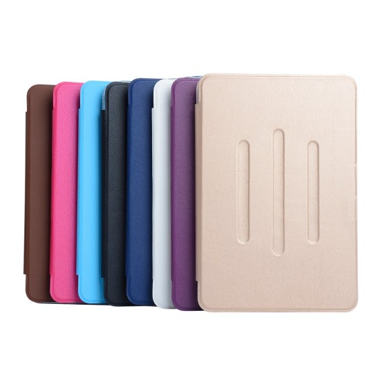 Leather Stand Case Cover with Card Slots for Huawei MediaPad M3 8.4 - Black - sāniski atverams maciņš ar stendu (ādas maks, grāmatiņa, leather book wallet case cover stand)