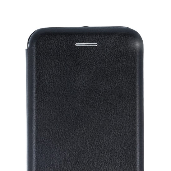 Beeyo Book Diva priekš LG Q6 M700 - Melns - sāniski atverams maciņš ar stendu (ādas maks, grāmatiņa, leather book wallet case cover stand)