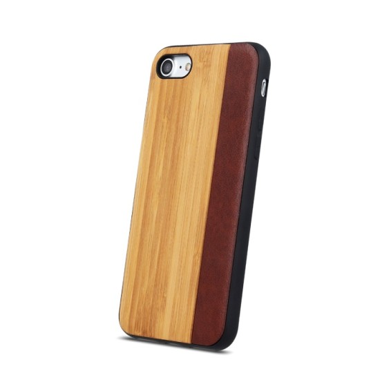 Beeyo Wooden No.2 TPU Case priekš Apple iPhone 6 Plus / 6S Plus - silikona aizmugures apvalks (bampers, vāciņš, slim TPU silicone case shell cover, bumper)