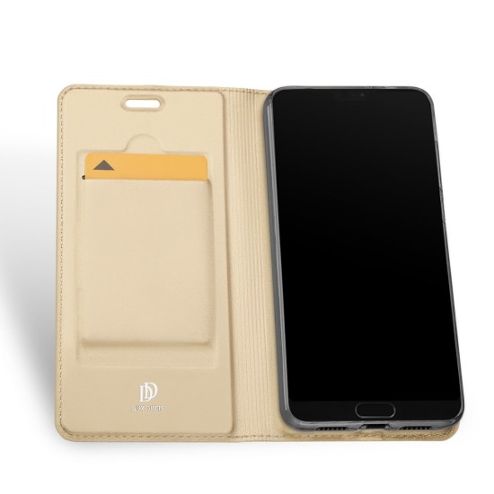 Dux Ducis Skin Pro series priekš Xiaomi Redmi Note 5A Prime - Zelts - sāniski atverams maciņš ar magnētu un stendu (ādas maks, grāmatiņa, leather book wallet case cover stand)
