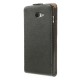 Telone Flexi LG L Bello D331 vertikāli atverams - Melns - vertikāli atverams maciņš (ādas telefona maks, leather book vertical flip case cover)