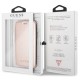 Guess Iridescent series GUFLBKI61IGLTRG priekš Apple iPhone XR - Rozā Zelts - sāniski atverams maciņš (ādas maks, grāmatiņa, leather book wallet case cover stand)
