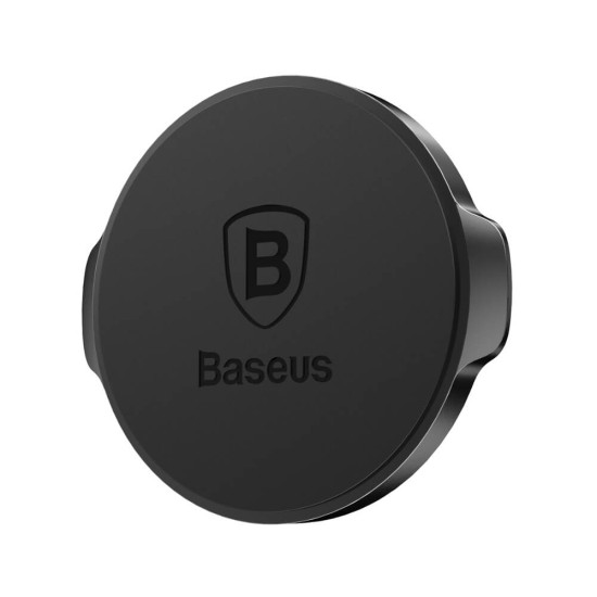 Baseus Small Ears Universal Car Dashboard Mount Holder - Melns - universāls stiprinājums uz automašīnas paneļa
