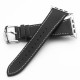 QIALINO Top Layer Cowhide Leather Strap для Apple Watch 38 / 40 / 41 mm - Чёрный - ремешок для часов из натуральной кожи