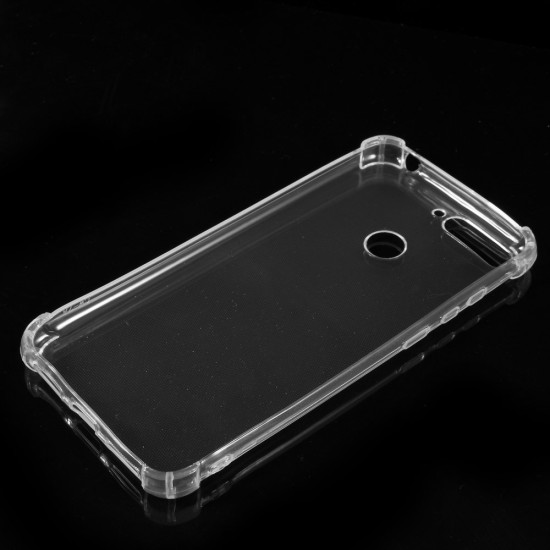 Drop Protection TPU Case Cover priekš Huawei Honor 7A / Y6 Prime (2018) - Caurspīdīgs - silikona aizmugures apvalks (bampers, vāciņš, slim TPU silicone case shell cover, bumper)