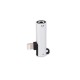 Devia Smart Metal Adapter Audio Cable Lightning to Lightning / 3.5mm jack priekš Apple iPhone 7 / 8 / X / XR (audio vads kabelis) - Sudrabains
