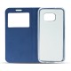 Smart Look Case priekš Huawei P30 - Zils - sāniski atverams maciņš ar stendu un lodziņu (ādas maks, grāmatiņa, leather book wallet case cover stand)