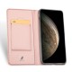 Dux Ducis Skin Pro series priekš Apple iPhone 11 Pro Max - Rozā Zelts - sāniski atverams maciņš ar magnētu un stendu (ādas maks, grāmatiņa, leather book wallet case cover stand)