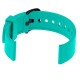 20mm Soft Silicone Wrist Strap - Zaļš - silikona siksniņas (jostas) priekš pulksteņiem
