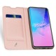Dux Ducis Skin Pro series priekš Samsung Galaxy S20 Ultra 5G G988 - Rozā Zelts - sāniski atverams maciņš ar magnētu un stendu (ādas maks, grāmatiņa, leather book wallet case cover stand)