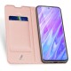 Dux Ducis Skin Pro series priekš Samsung Galaxy S20 Plus 5G G986 - Rozā Zelts - sāniski atverams maciņš ar magnētu un stendu (ādas maks, grāmatiņa, leather book wallet case cover stand)