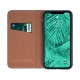 Genuine Leather Case Smart Pro priekš Samsung Galaxy Note 10 Lite N770 - Melns - dabīgās ādas maciņš sāniski atverams ar stendu