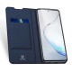 Dux Ducis Skin Pro series для Samsung Galaxy Note 10 Lite N770 - Тёмно Синий - чехол-книжка сo стендом / подставкой (кожаный чехол-книжка, leather book wallet case cover stand)