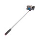 Hoco K7 Dainty mini Audio cable remote control Selfie Stick - Melns - Selfie monopod Teleskopisks Universāla stiprinājuma statīvs