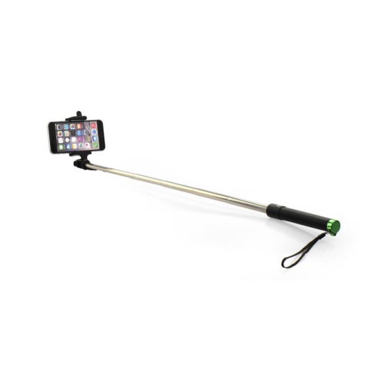 Combo ST-BCC505 Audio cable remote control Selfie Stick - Melns - Selfie monopod Teleskopisks Universāla stiprinājuma statīvs