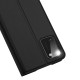 Dux Ducis Skin Pro series priekš Samsung Galaxy A41 A415 - Melns - sāniski atverams maciņš ar magnētu un stendu (ādas maks, grāmatiņa, leather book wallet case cover stand)